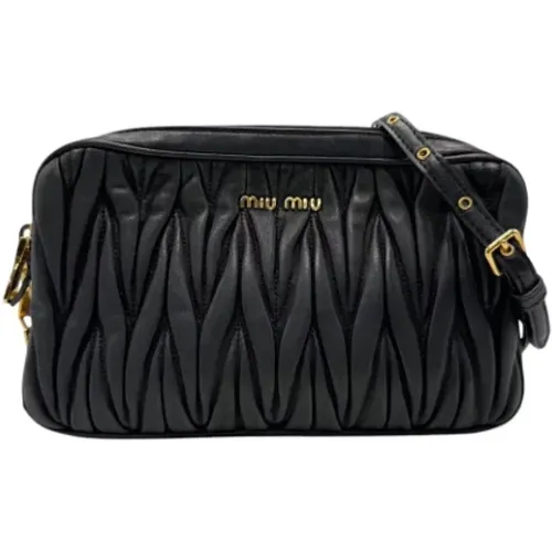 Pre-owned > Pre-owned Bags > Pre-owned Cross Body Bags - - Miu Miu Pre-owned - Modalova