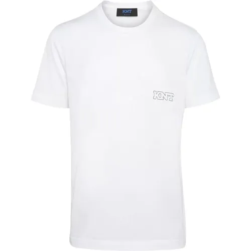 Kiton - Tops > T-Shirts - White - Kiton - Modalova