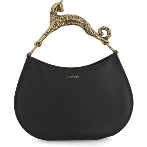 Lanvin - Bags > Handbags - Black - Lanvin - Modalova