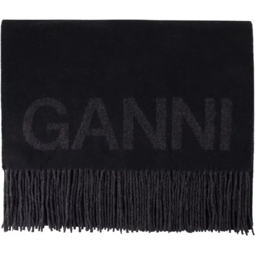 Accessories > Scarves > Winter Scarves - - Ganni - Modalova