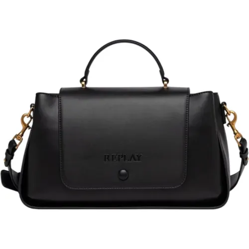 Replay - Bags > Handbags - Black - Replay - Modalova