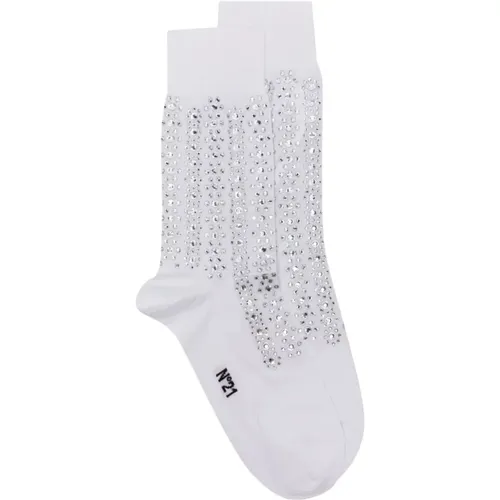 N21 - Underwear > Socks - White - N21 - Modalova