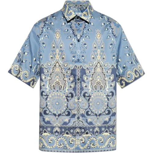 Shirts > Short Sleeve Shirts - - ETRO - Modalova