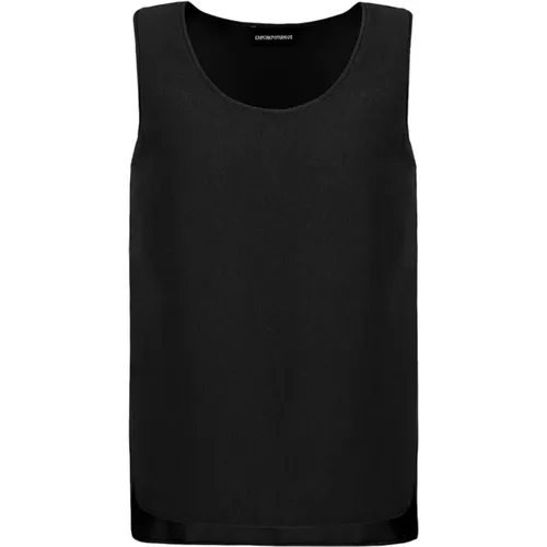 Tops > Sleeveless Tops - - Emporio Armani - Modalova