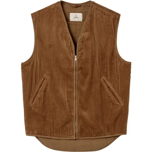 La Paz - Jackets > Vests - Brown - La Paz - Modalova