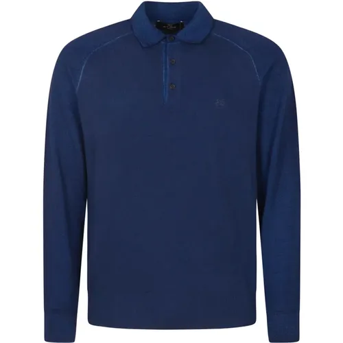Etro - Tops > Polo Shirts - Blue - ETRO - Modalova
