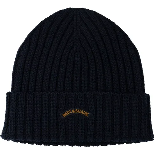 Accessories > Hats > Beanies - - PAUL & SHARK - Modalova