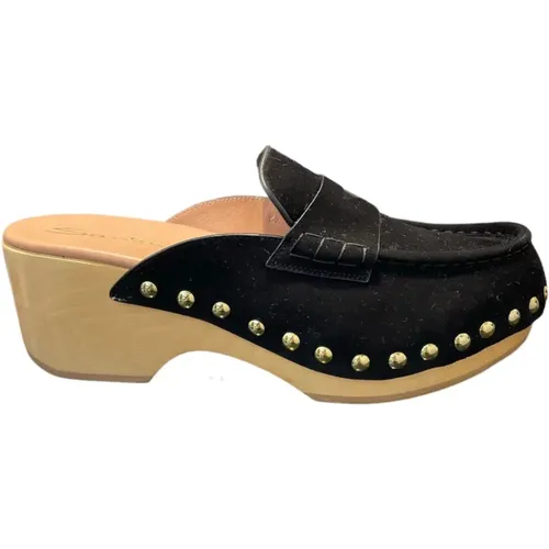 Shoes > Flats > Clogs - - Santoni - Modalova