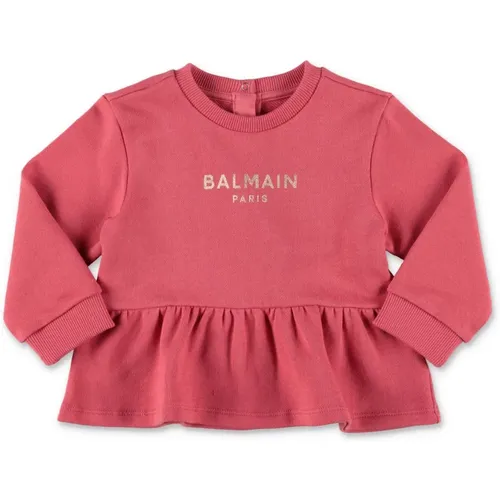 Balmain - Kids > Dresses - Pink - Balmain - Modalova