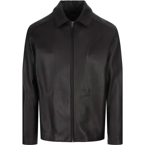 Jackets > Leather Jackets - - Vince - Modalova