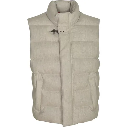 Fay - Jackets > Vests - Beige - Fay - Modalova