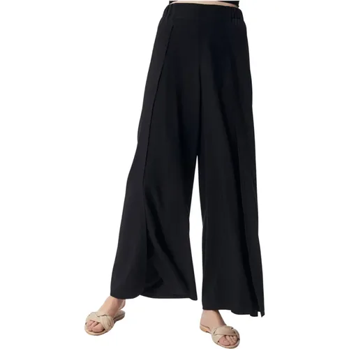 Trousers > Wide Trousers - - Bizuu - Modalova