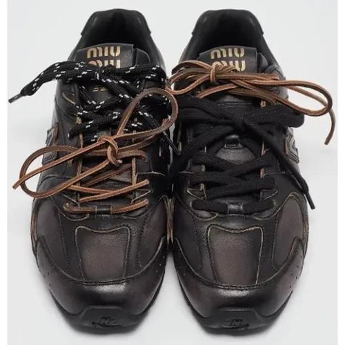 Pre-owned > Pre-owned Shoes > Pre-owned Sneakers - - Miu Miu Pre-owned - Modalova