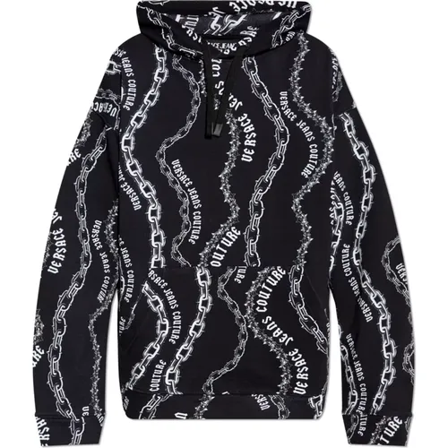 Sweatshirts & Hoodies > Hoodies - - Versace Jeans Couture - Modalova