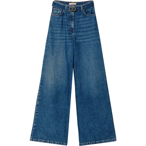 Jeans > Wide Jeans - - Twinset - Modalova