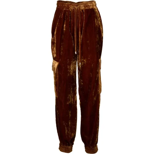 Trousers > Sweatpants - - Semicouture - Modalova