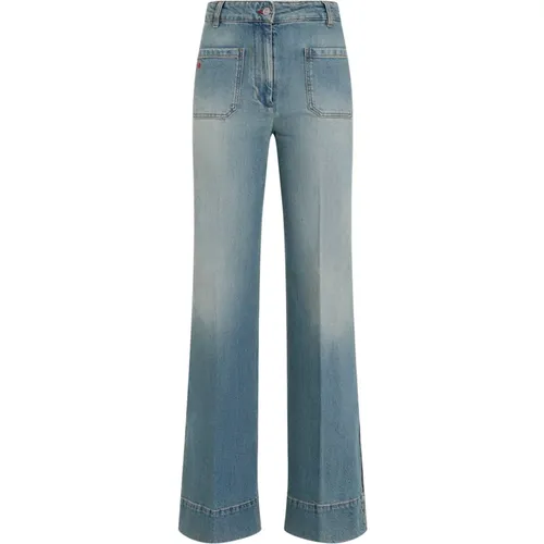 Jeans > Wide Jeans - - Victoria Beckham - Modalova