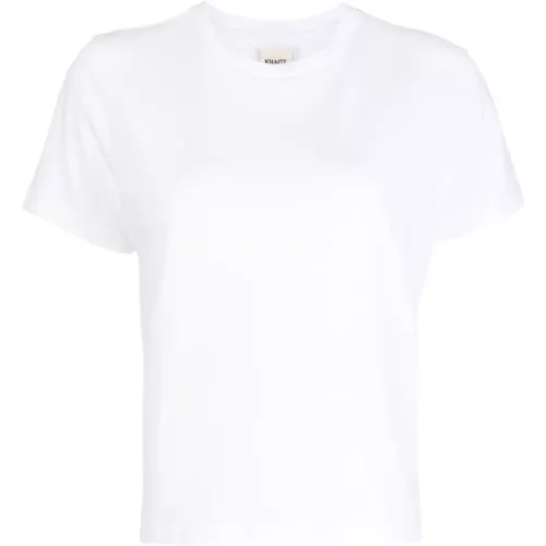 Khaite - Tops > T-Shirts - White - Khaite - Modalova