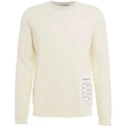 Knitwear > Round-neck Knitwear - - Amaránto - Modalova