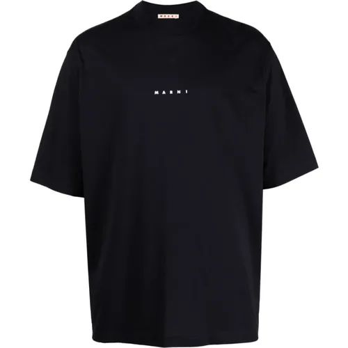 Marni - Tops > T-Shirts - Black - Marni - Modalova