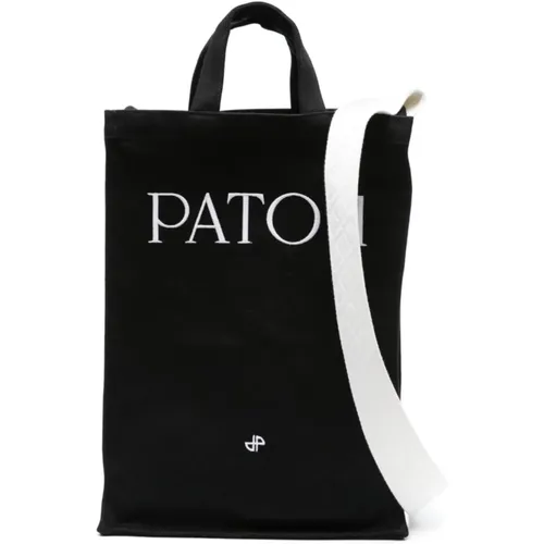 Patou - Bags > Tote Bags - Black - Patou - Modalova