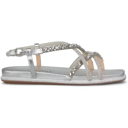 Shoes > Sandals > Flat Sandals - - Alma en Pena - Modalova