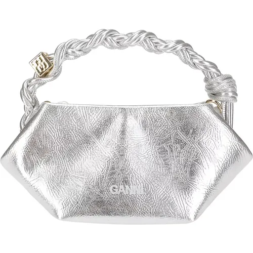 Ganni - Bags > Handbags - Gray - Ganni - Modalova