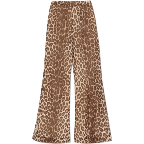 Trousers > Straight Trousers - - Zimmermann - Modalova