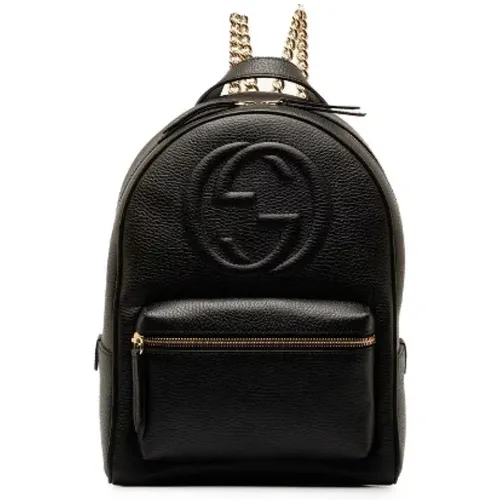 Pre-owned > Pre-owned Bags > Pre-owned Backpacks - - Gucci Vintage - Modalova