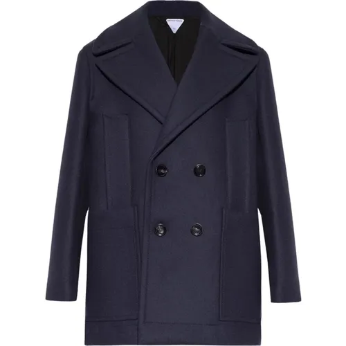 Coats > Double-Breasted Coats - - Bottega Veneta - Modalova