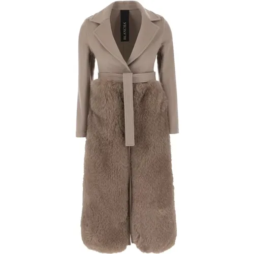 Coats > Belted Coats - - Blancha - Modalova