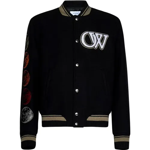 Jackets > Bomber Jackets - - Off White - Modalova