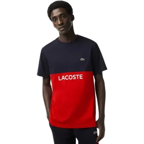 Lacoste - Tops > T-Shirts - Red - Lacoste - Modalova