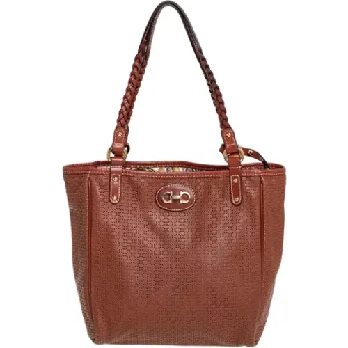 Pre-owned > Pre-owned Bags > Pre-owned Tote Bags - - Salvatore Ferragamo Pre-owned - Modalova