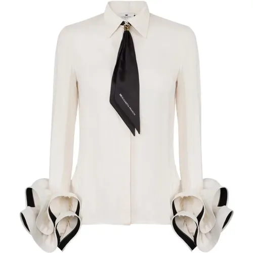 Blouses & Shirts > Shirts - - Elisabetta Franchi - Modalova