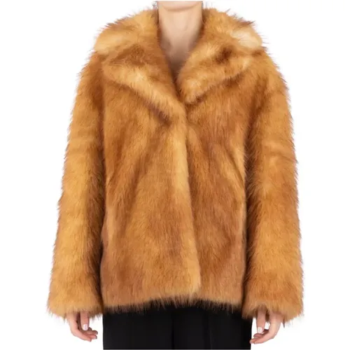 Jackets > Faux Fur & Shearling Jackets - - Stand Studio - Modalova