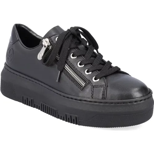 Rieker - Shoes > Sneakers - Black - Rieker - Modalova