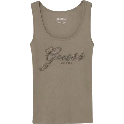 Tops > Sleeveless Tops - - Guess - Modalova