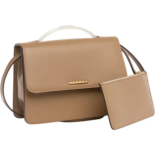 RUN OF - Bags > Handbags - Beige - RUN OF - Modalova