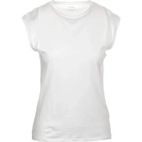 Frame - Tops > T-Shirts - White - Frame - Modalova