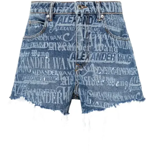 Shorts > Denim Shorts - - alexander wang - Modalova