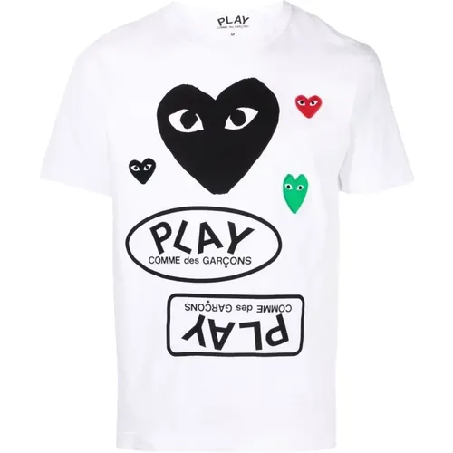 Tops > T-Shirts - - Comme des Garçons Play - Modalova