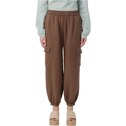 Trousers > Straight Trousers - - bazar deluxe - Modalova