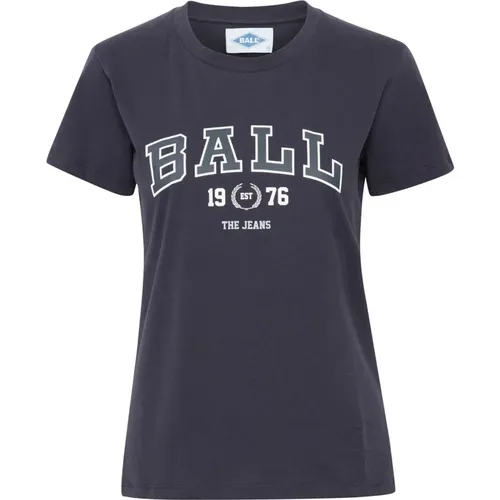 Ball - Tops > T-Shirts - Blue - Ball - Modalova