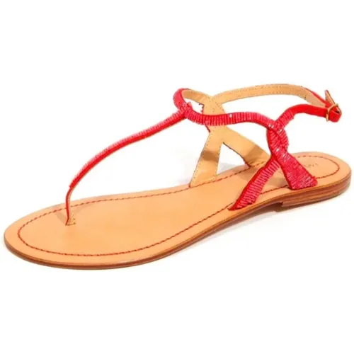 Shoes > Sandals > Flat Sandals - - Maliparmi - Modalova