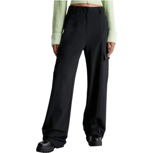 Trousers > Wide Trousers - - Calvin Klein Jeans - Modalova