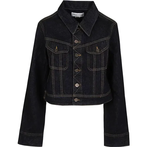 Jackets > Denim Jackets - - Victoria Beckham - Modalova