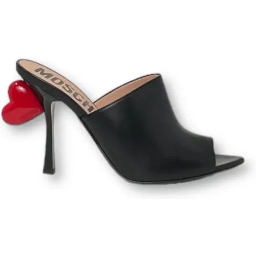 Shoes > Heels > Heeled Mules - - Moschino - Modalova