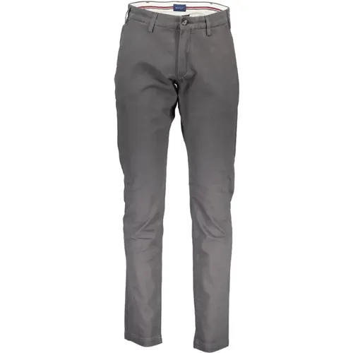 Gant - Trousers > Chinos - Gray - Gant - Modalova