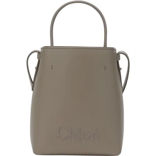 Chloé - Bags > Handbags - Gray - Chloé - Modalova